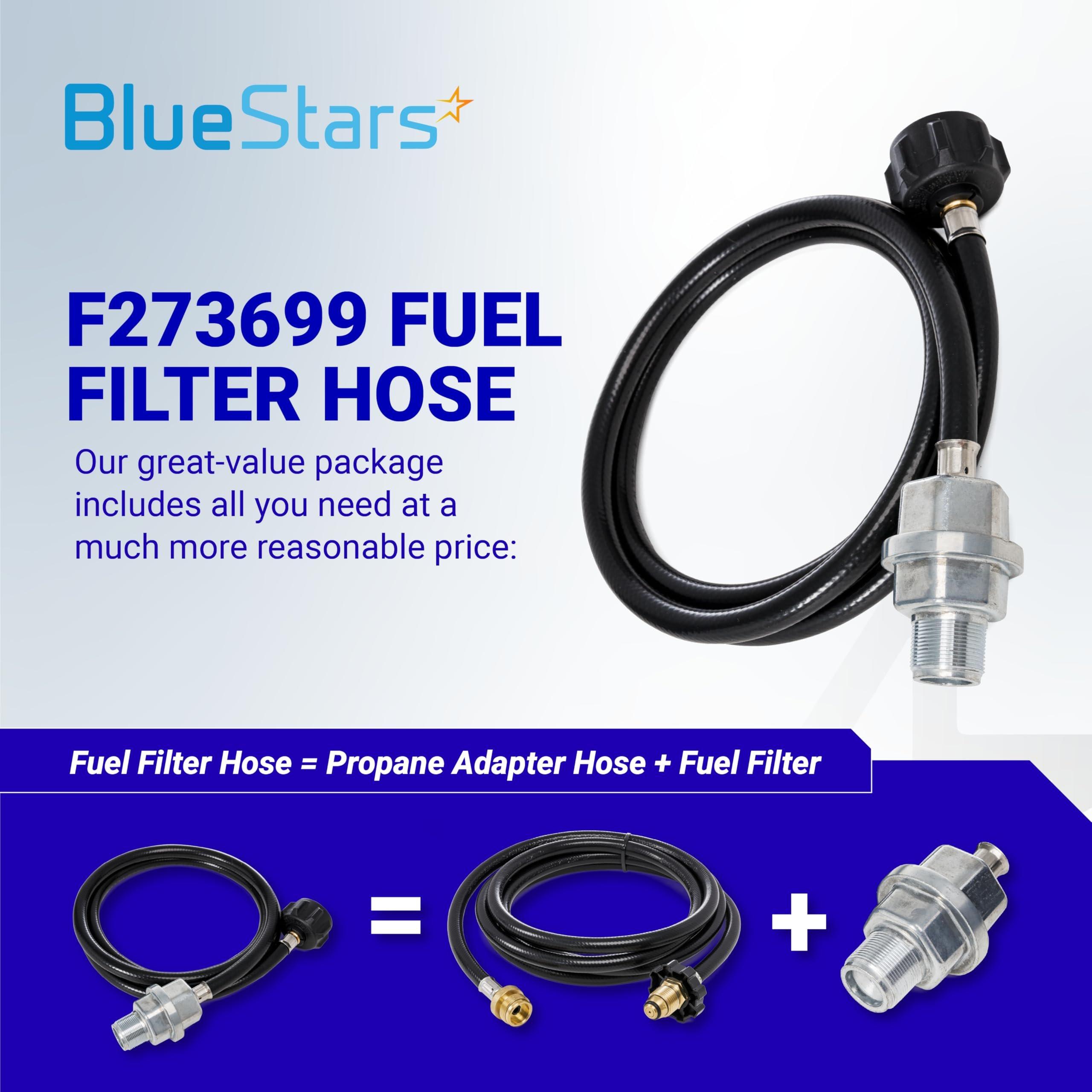 [Lifetime Warranty] Propane Fuel Filter F273699 with 6FT Hose [CSA Certified] image 2