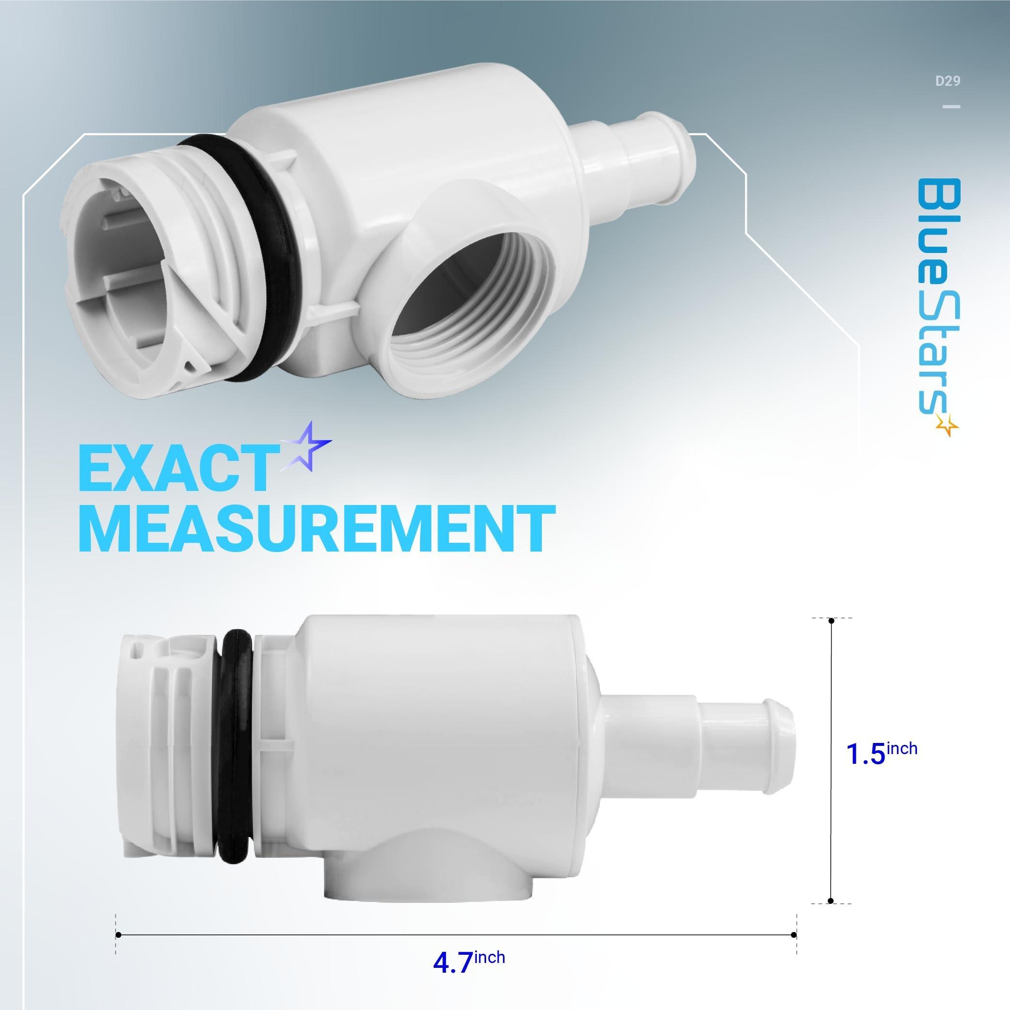 [Lifetime Warranty] D29 UWF Universal Wall Fitting Quick Disconnect - Pack of 2 image 1
