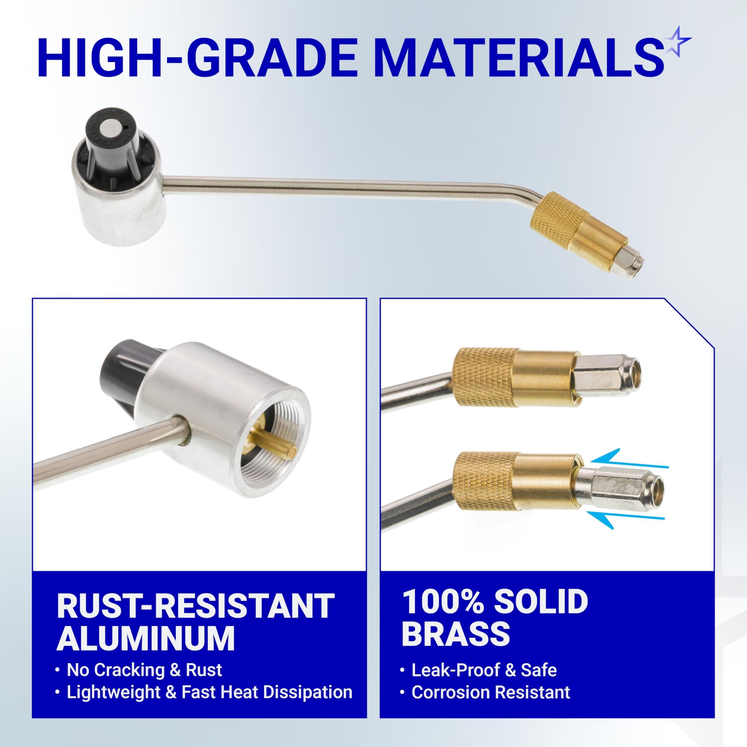 [Lifetime Warranty] 5430 Camping Stove Regulator with 6 FT Propane Adapter Hose - Connect 5lb - 20lb Large Propane Tank for Coleman Stoves & Grills, Fold N Go Stove Accessories (NOT for Roadtrip LXE Grills) image 5