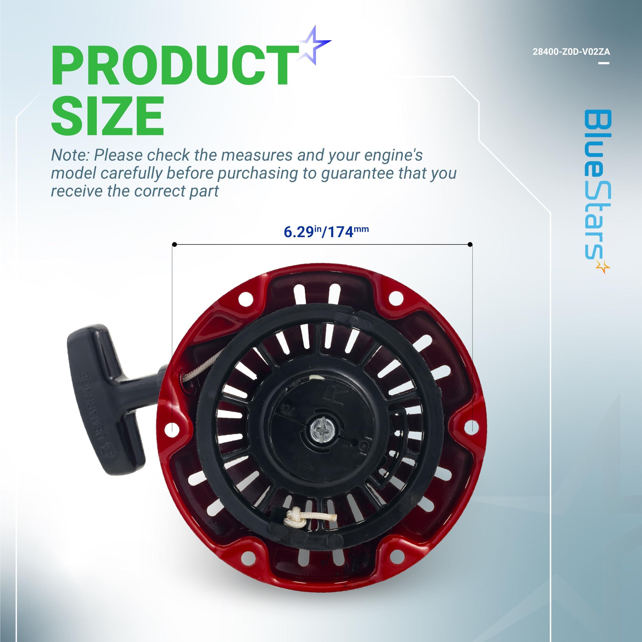 [Lifetime Warranty] Recoil Starter for Honda GX100 GX100U Rammer Engine Motor image 1