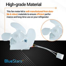 [Lifetime Warranty] W10124096 Refrigerator Condenser Fan Motor Kit - Compatible with Whirlpool, Kenmore & Maytag Refrigerators - Replaces AP4318657 2188538 2188727 2188732 2188891 thumbnail 3