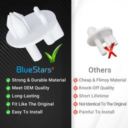 [Lifetime Warranty] 241993101 Refrigerator Crisper Cover Support Replacement - Compatible with Frigi.daire & Kenmore Refrigerators - Replaces AP4427109 1513082 240423701 7241993101 thumbnail 1