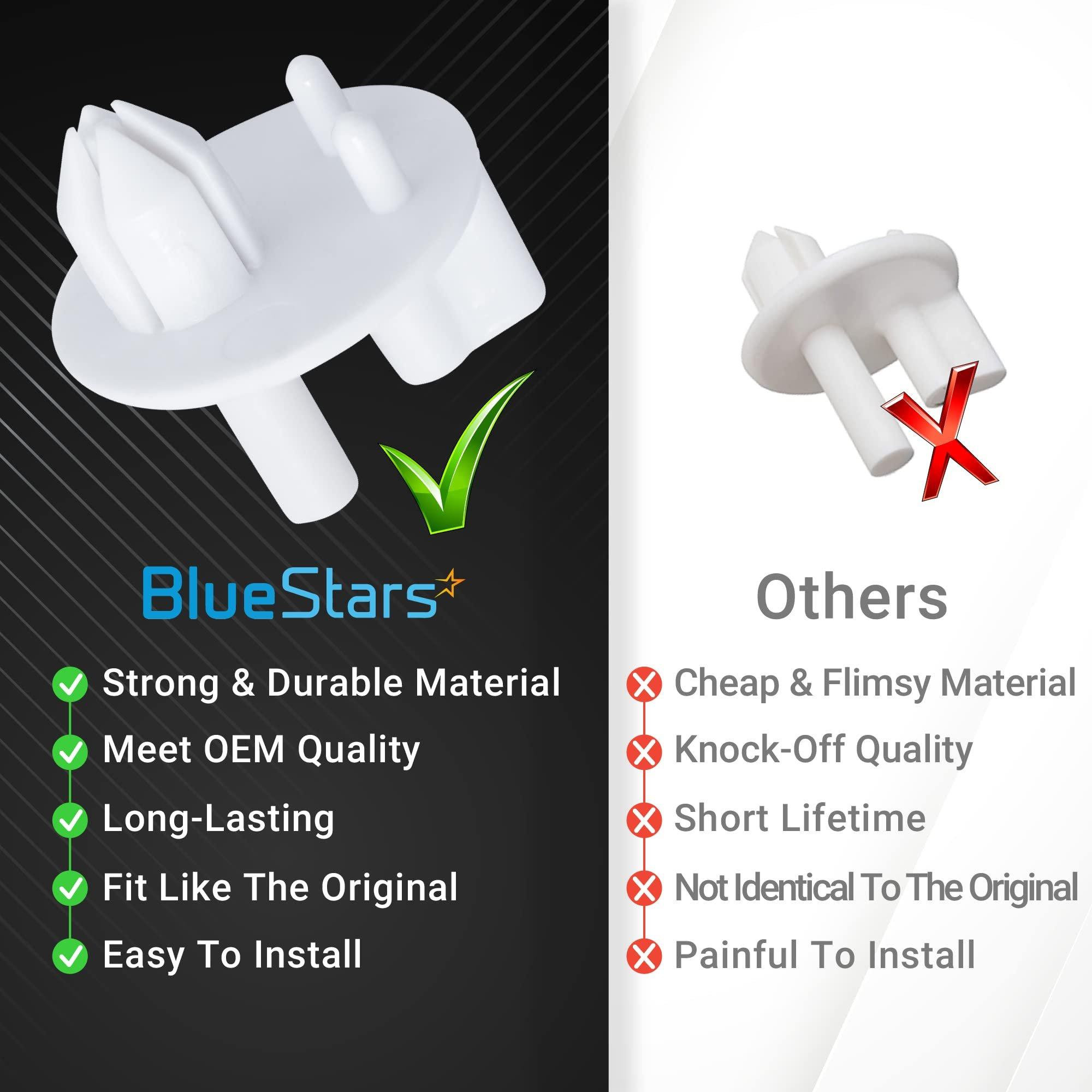 [Lifetime Warranty] 241993101 Refrigerator Crisper Cover Support Replacement - Compatible with Frigi.daire & Kenmore Refrigerators - Replaces AP4427109 1513082 240423701 7241993101 image 1