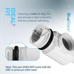 [Lifetime Warranty] D29 UWF Universal Wall Fitting Quick Disconnect thumbnail 4