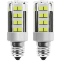 [Lifetime Warranty] WE05X20431 LED Dryer Drum Light Bulb 3.5W 120V E12 Candelabra Base 6000K Daylight for GE Whirlpool Kenmore KitchenAid - Replaces WE4M305 22002263 WP3395618 - Pack of 2 thumbnail 0