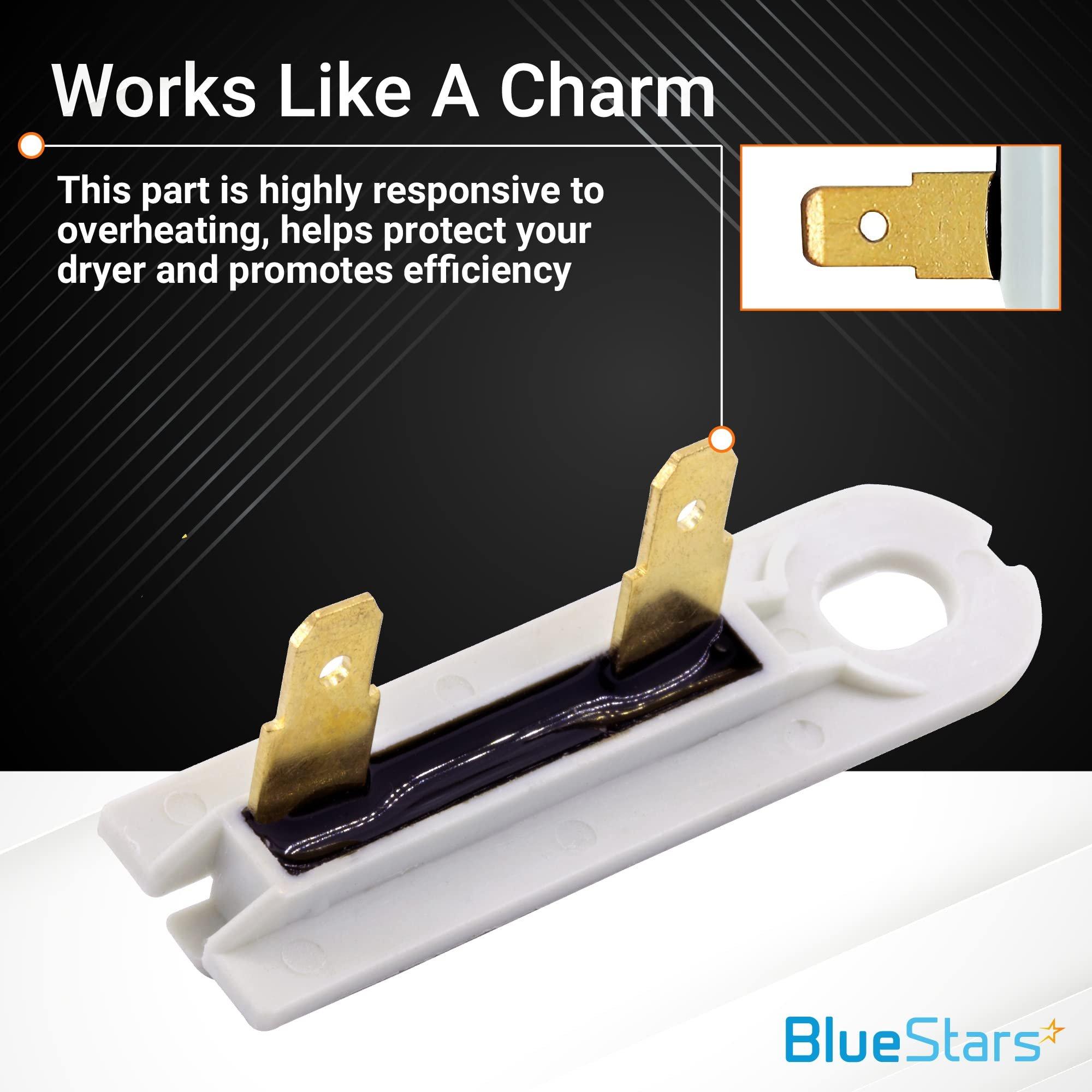 [Lifetime Warranty] 3392519 PO2 & 3406107 Dryer Thermal Fuse and Door Switch Set Replacement - Compatible with Whirlpool Kenmore Dryers - Replaces 3388651 694511 3406109 3405100 3406101 image 4