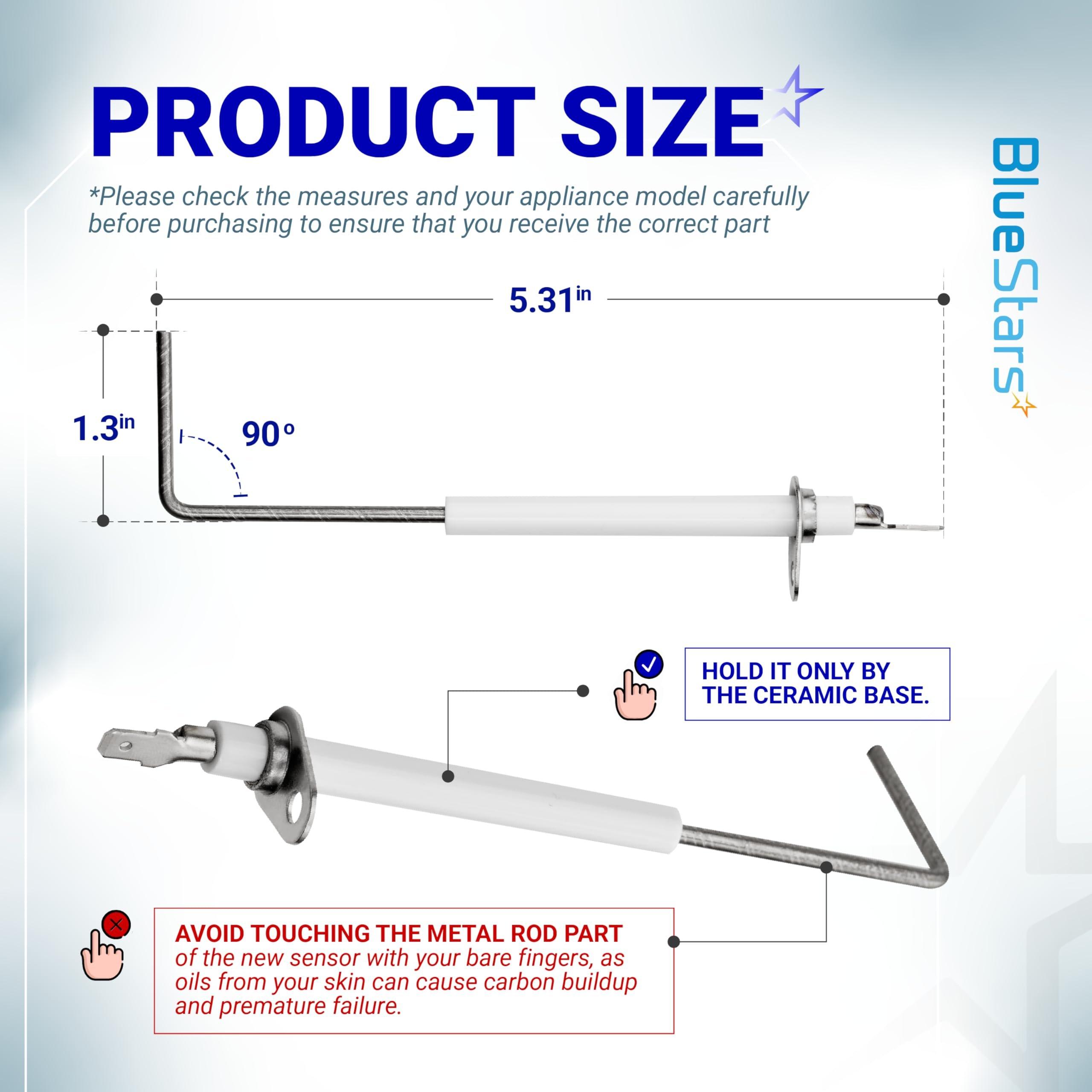 [Lifetime Warranty] 69W43 Furnace Flame Sensor - Pack of 2 image 1