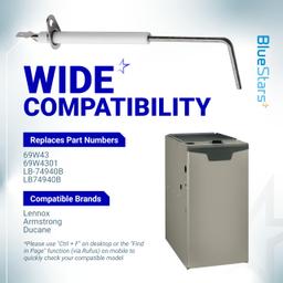 [Lifetime Warranty] 69W43 Furnace Flame Sensor thumbnail 1