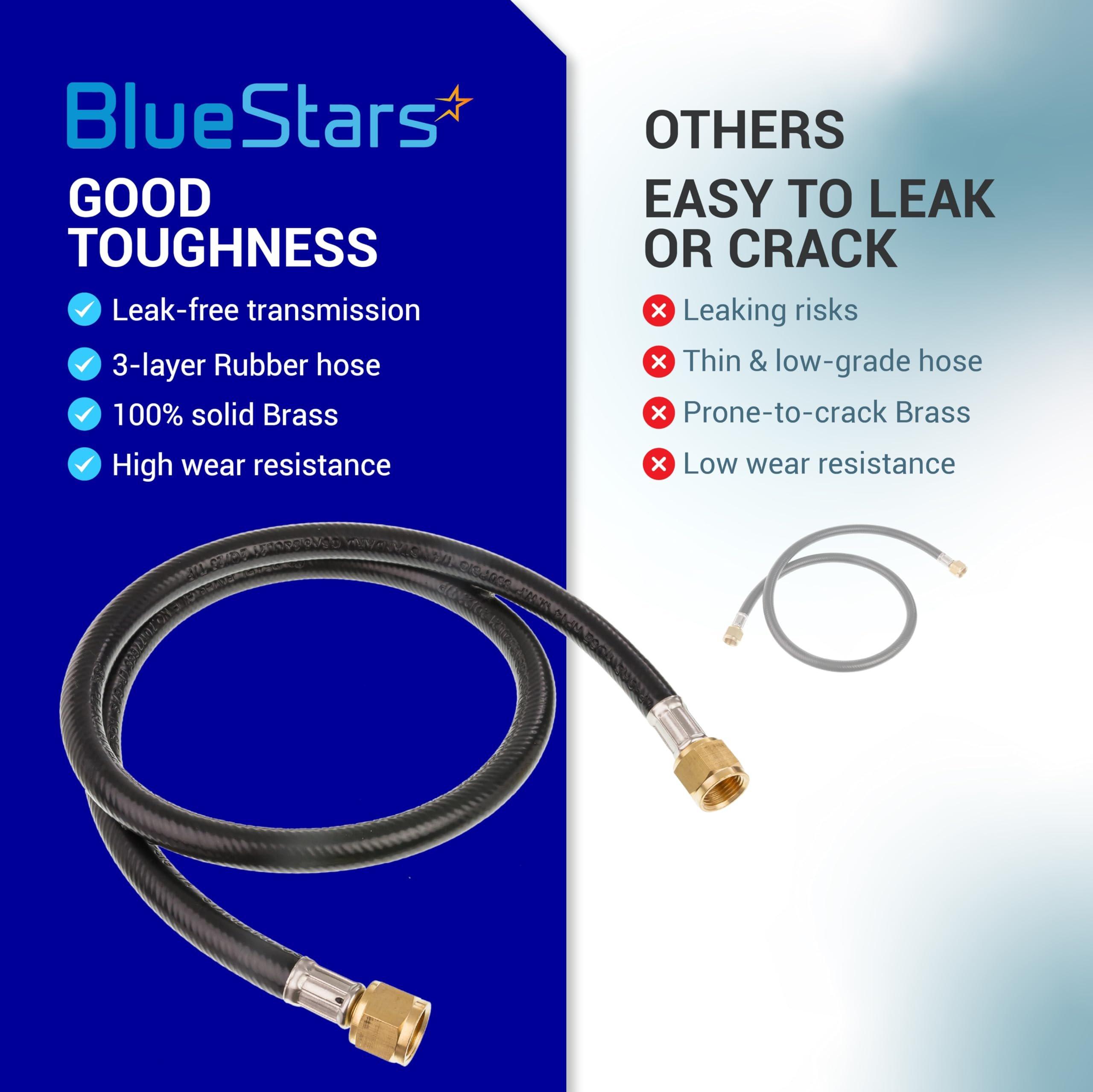 [Lifetime Warranty] 3 Feet RV Propane Hose Connector Assembly - 3/8" Female Flare x 3/8" Female Flare Quick Connect Hose 59913 image 8