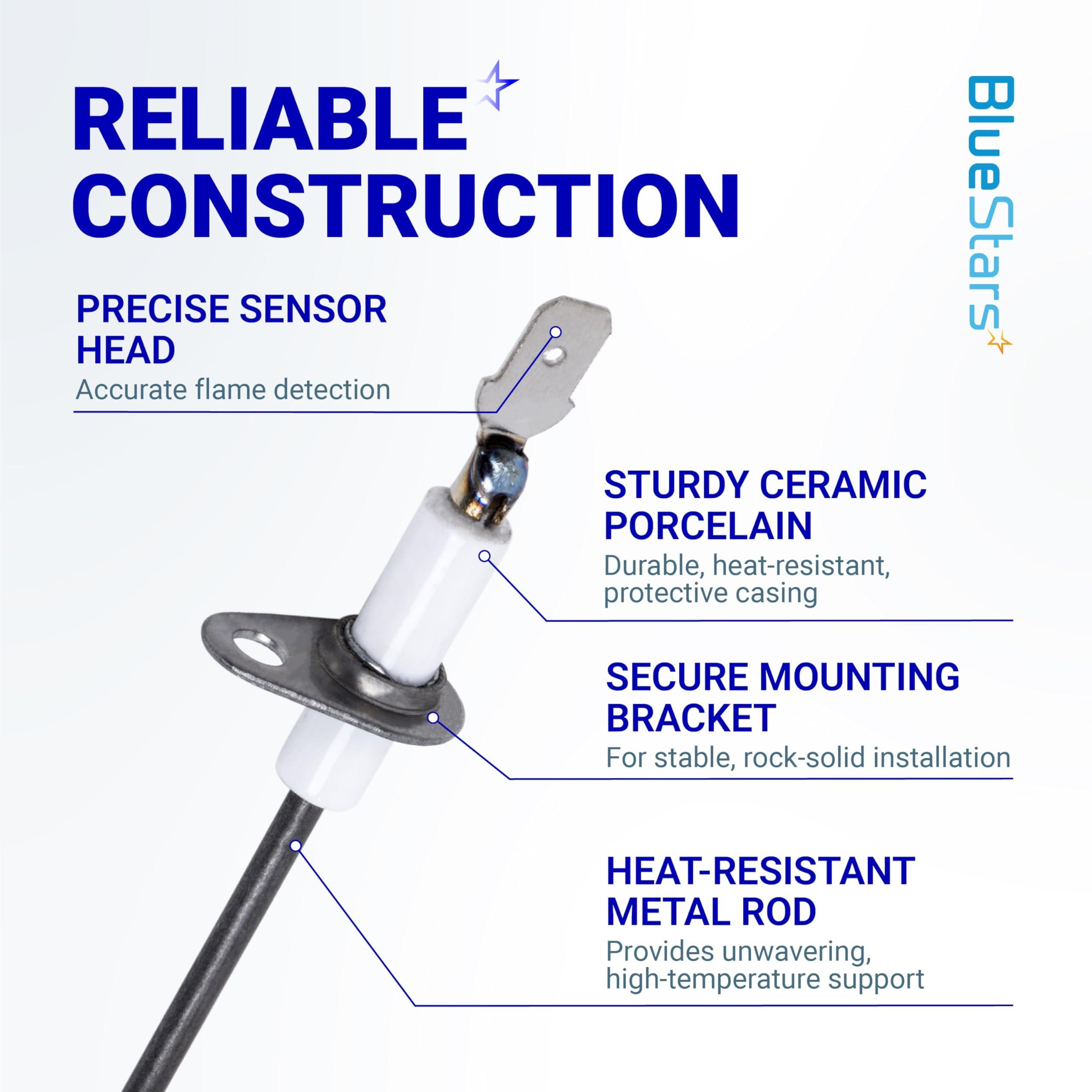 [Lifetime Warranty] 52W29 Furnace Flame Sensor - Pack of 2 image 3