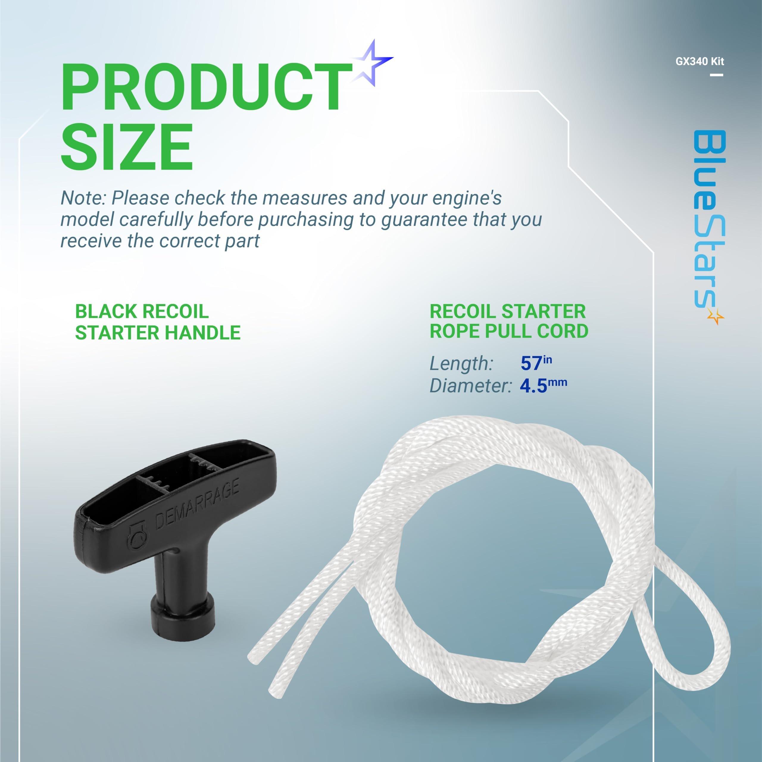 [Lifetime Warranty] GX390 Recoil Starter Handle with Rope image 1