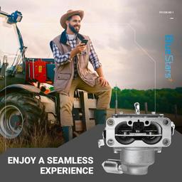 [Lifetime Warranty] 791230 Carburetor Kit - Compatible with B&S 445677 405777 406777 407777 20-25 HP 4 Cycle V-Twin Engine, J-Deere LA120 LA130 LA135 LA140 LA150 LA145 - Replaces 799230 699709 499804 MIA10632 thumbnail 6