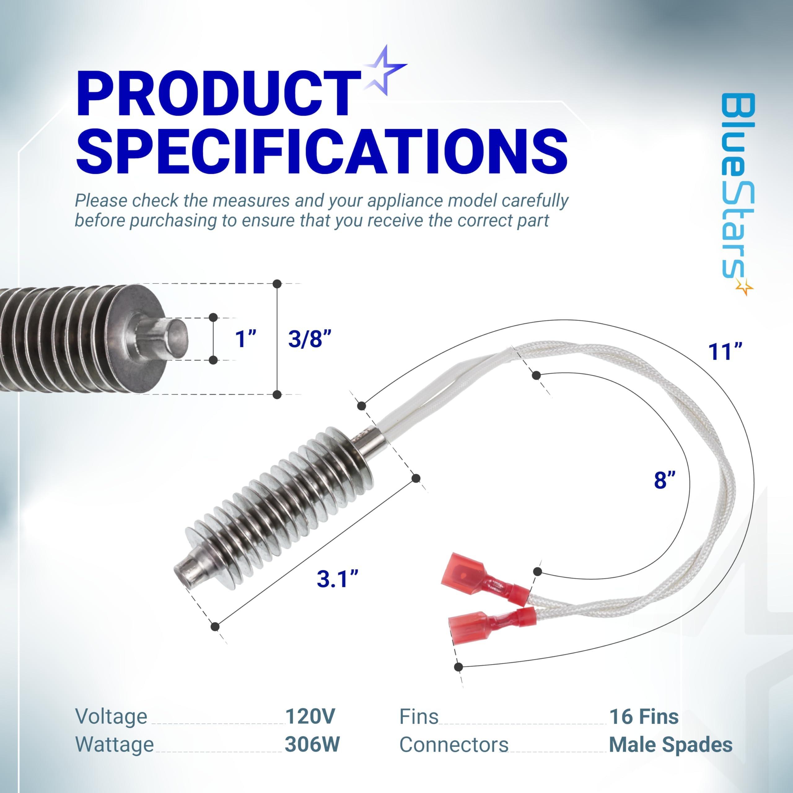 [Lifetime Warranty] Igniter 3-20-677200 16 Fins Incoloy 800 Stainless image 1