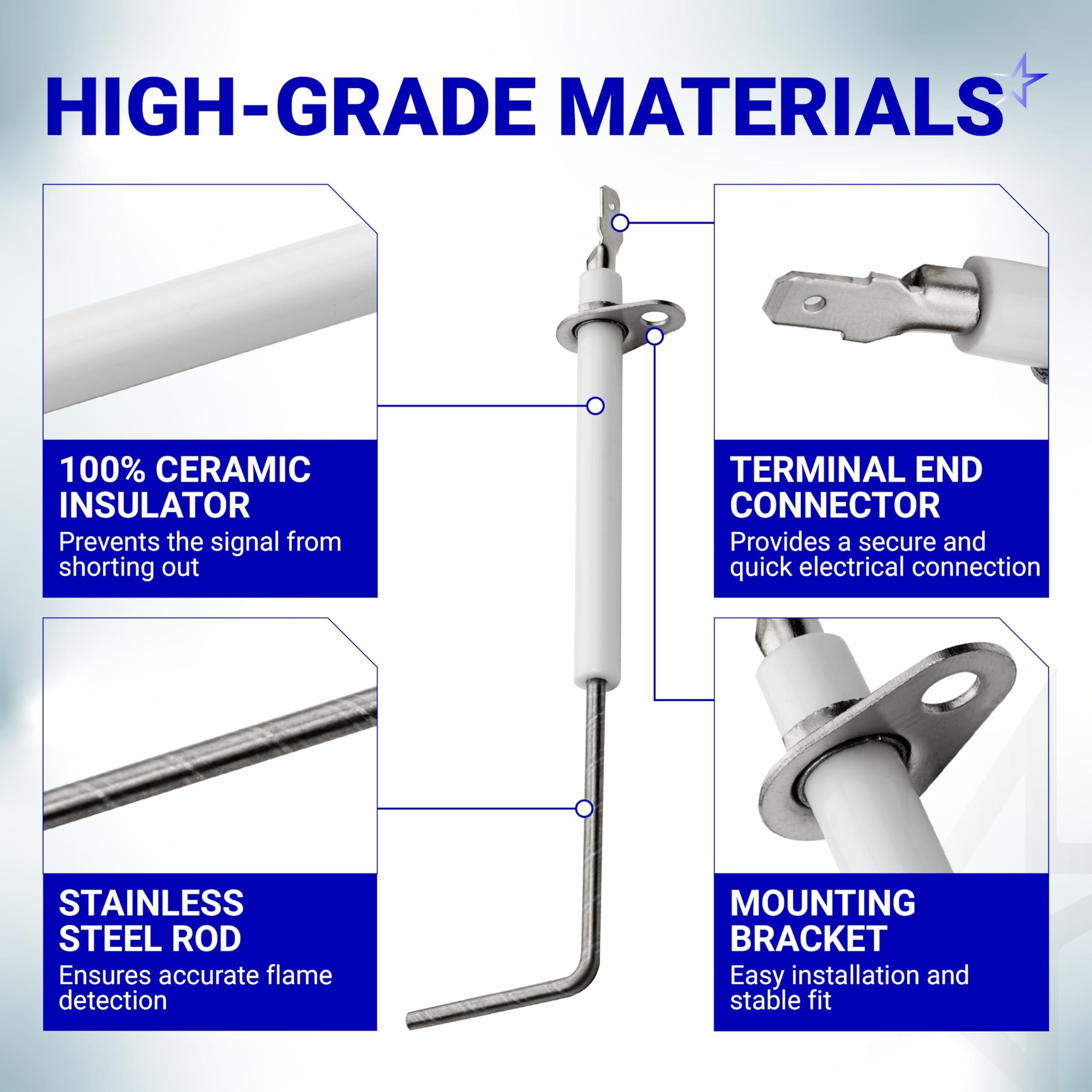 [Lifetime Warranty] 69W43 Furnace Flame Sensor image 4