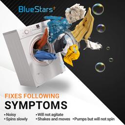 [Lifetime Warranty] 285785 Washer Clutch Assembly Kit & 285753A Motor Coupling - Fit for Whirlpool Kenmore Washers - Replaces 285331 3351342 3946794 3951311 AP3094537 thumbnail 4