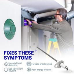 [Lifetime Warranty] 52W29 Furnace Flame Sensor - Pack of 2 thumbnail 6