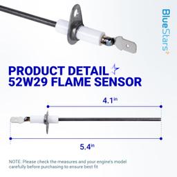 [Lifetime Warranty] 52W29 Furnace Flame Sensor - Pack of 2 thumbnail 1