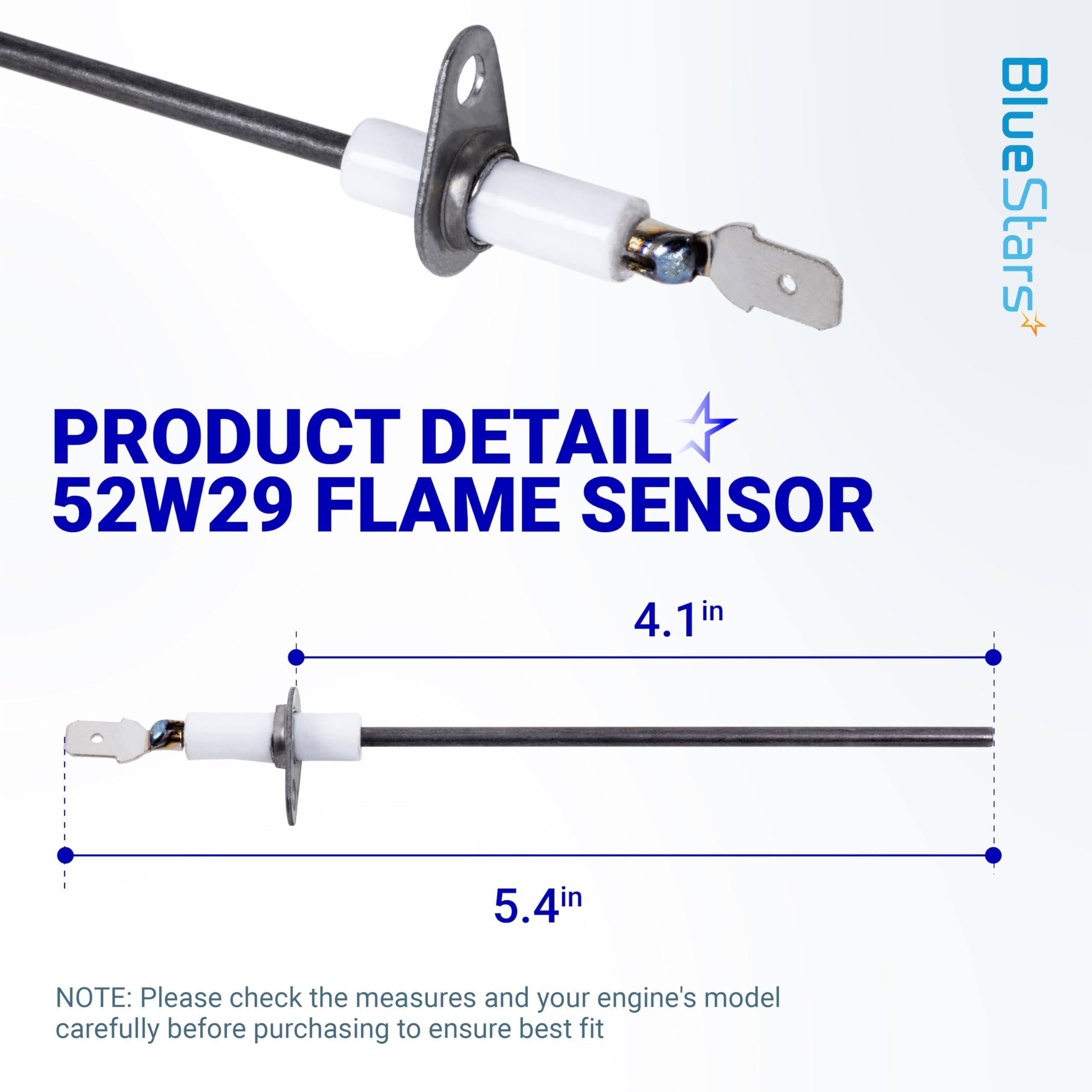 [Lifetime Warranty] 52W29 Furnace Flame Sensor - Pack of 2 image 1