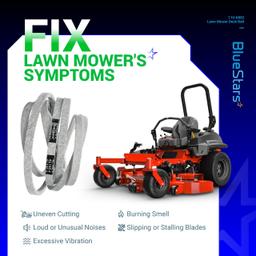 [Lifetime Warranty] 110-6892 Lawn Mower Deck Belt V-Belt thumbnail 5