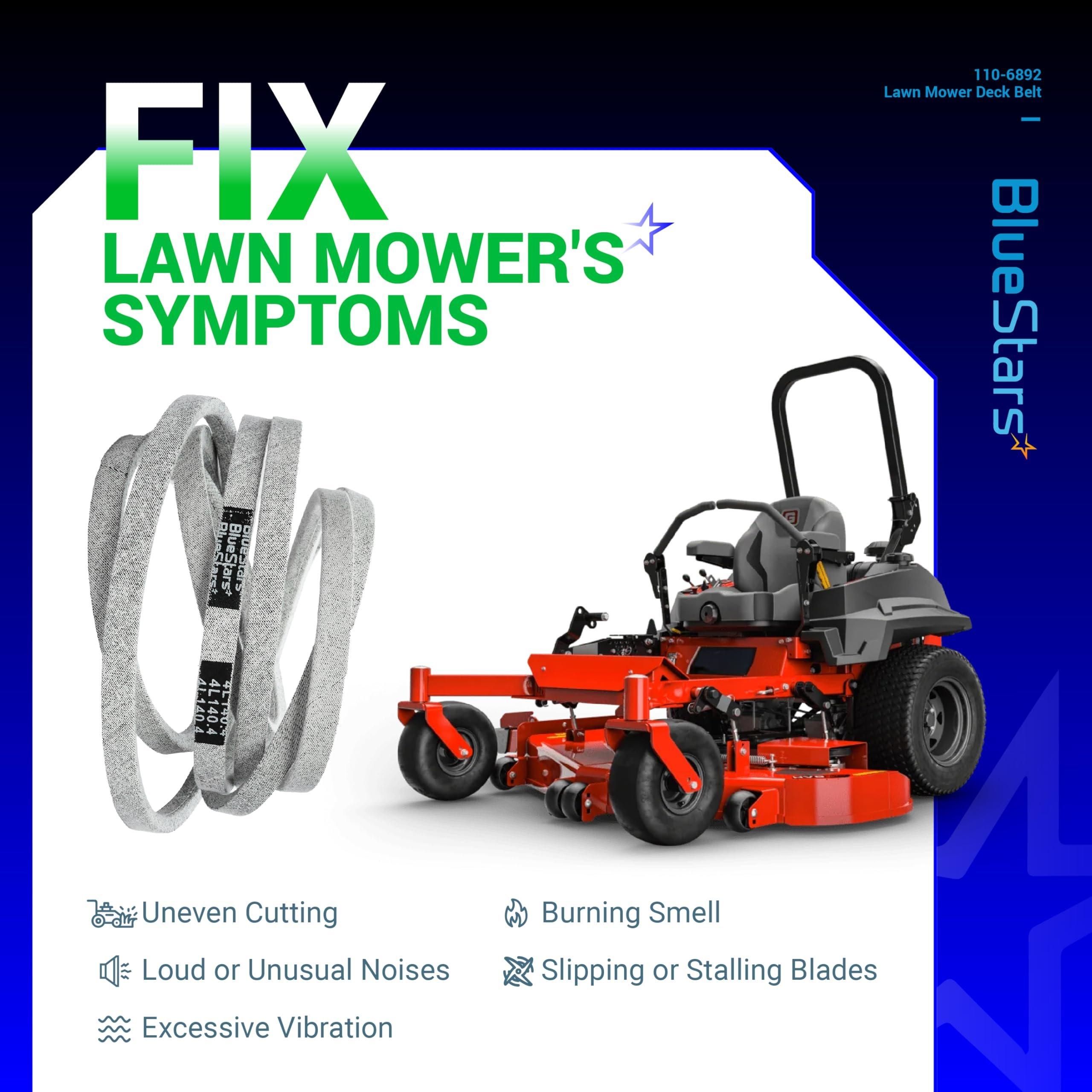 [Lifetime Warranty] 110-6892 Lawn Mower Deck Belt V-Belt image 5