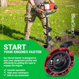 [Lifetime Warranty] Recoil Starter for Honda GX100 GX100U Rammer Engine Motor thumbnail 5