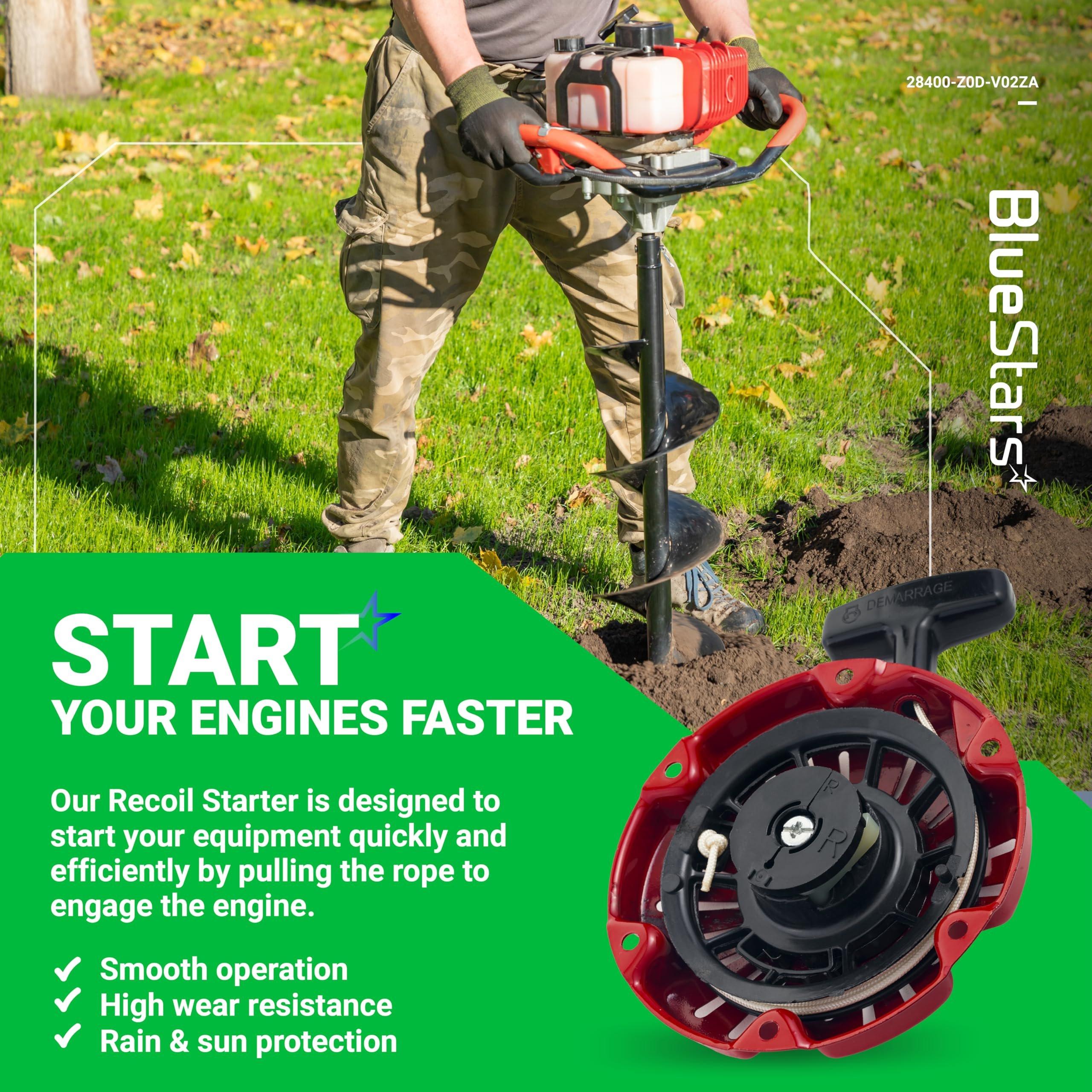 [Lifetime Warranty] Recoil Starter for Honda GX100 GX100U Rammer Engine Motor image 5