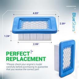 [Lifetime Warranty] PB-580T A226000032 Air Filter - Pack of 10 thumbnail 3