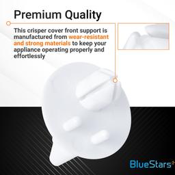 [Lifetime Warranty] 241993101 Refrigerator Crisper Cover Support Replacement - Compatible with Frigi.daire & Kenmore Refrigerators - Replaces AP4427109 1513082 240423701 7241993101 thumbnail 5