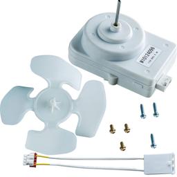 [Lifetime Warranty] W10124096 Refrigerator Condenser Fan Motor Kit - Compatible with Whirlpool, Kenmore & Maytag Refrigerators - Replaces AP4318657 2188538 2188727 2188732 2188891 thumbnail 0