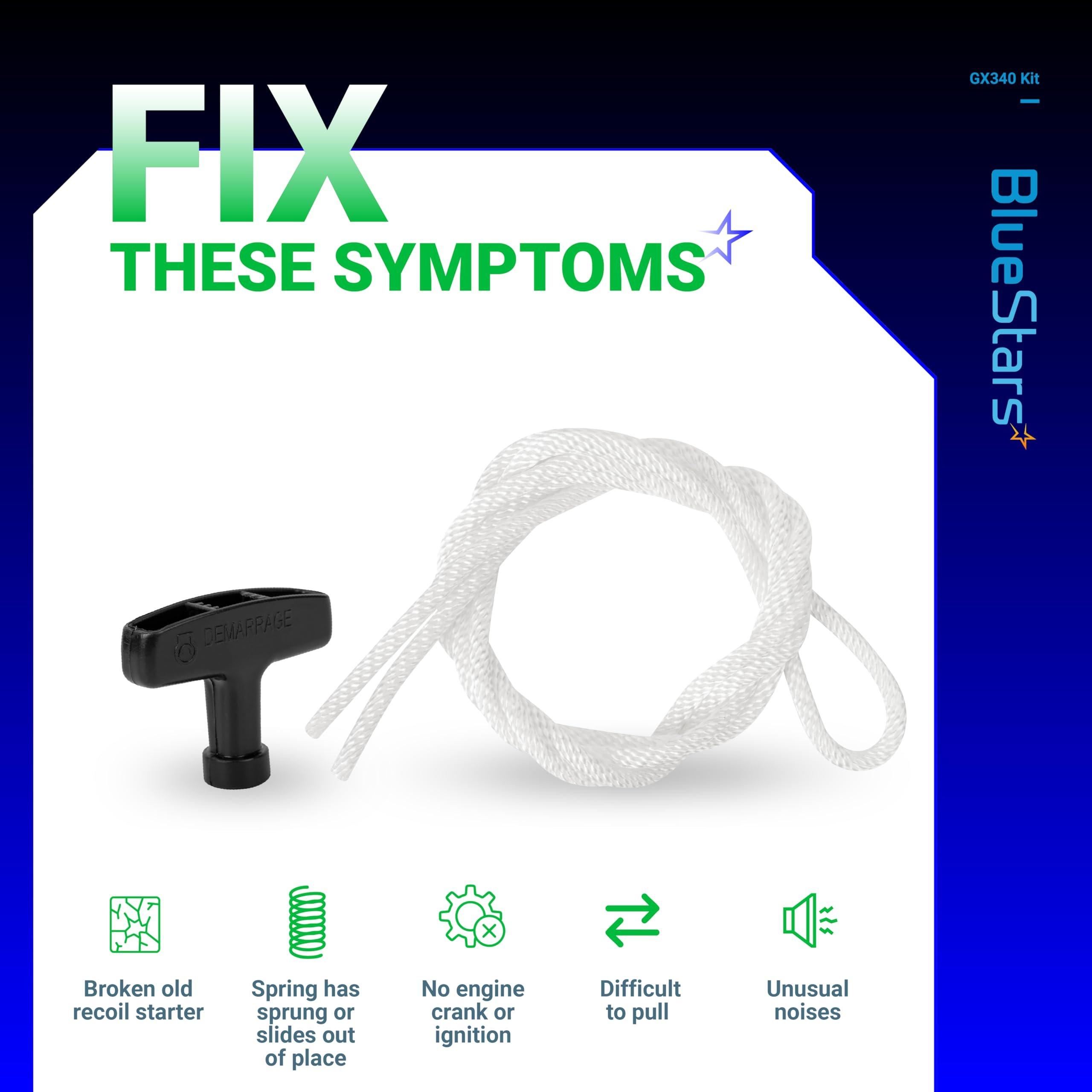 [Lifetime Warranty] GX390 Recoil Starter Handle with Rope image 4