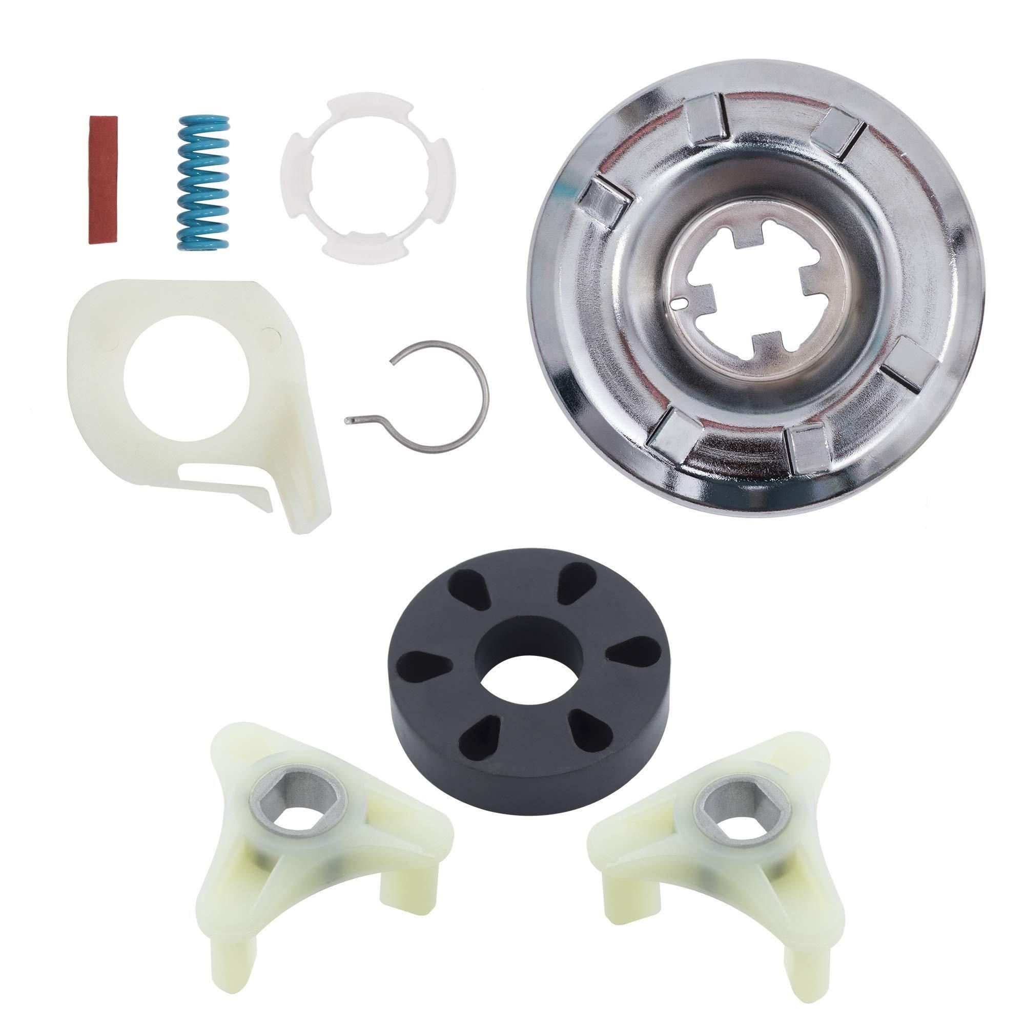 [Lifetime Warranty] 285785 Washer Clutch Assembly Kit & 285753A Motor Coupling - Fit for Whirlpool Kenmore Washers - Replaces 285331 3351342 3946794 3951311 AP3094537 image 0