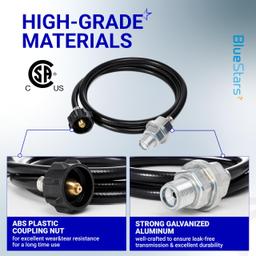 [Lifetime Warranty] Propane Fuel Filter F273699 with 6FT Hose [CSA Certified] thumbnail 5