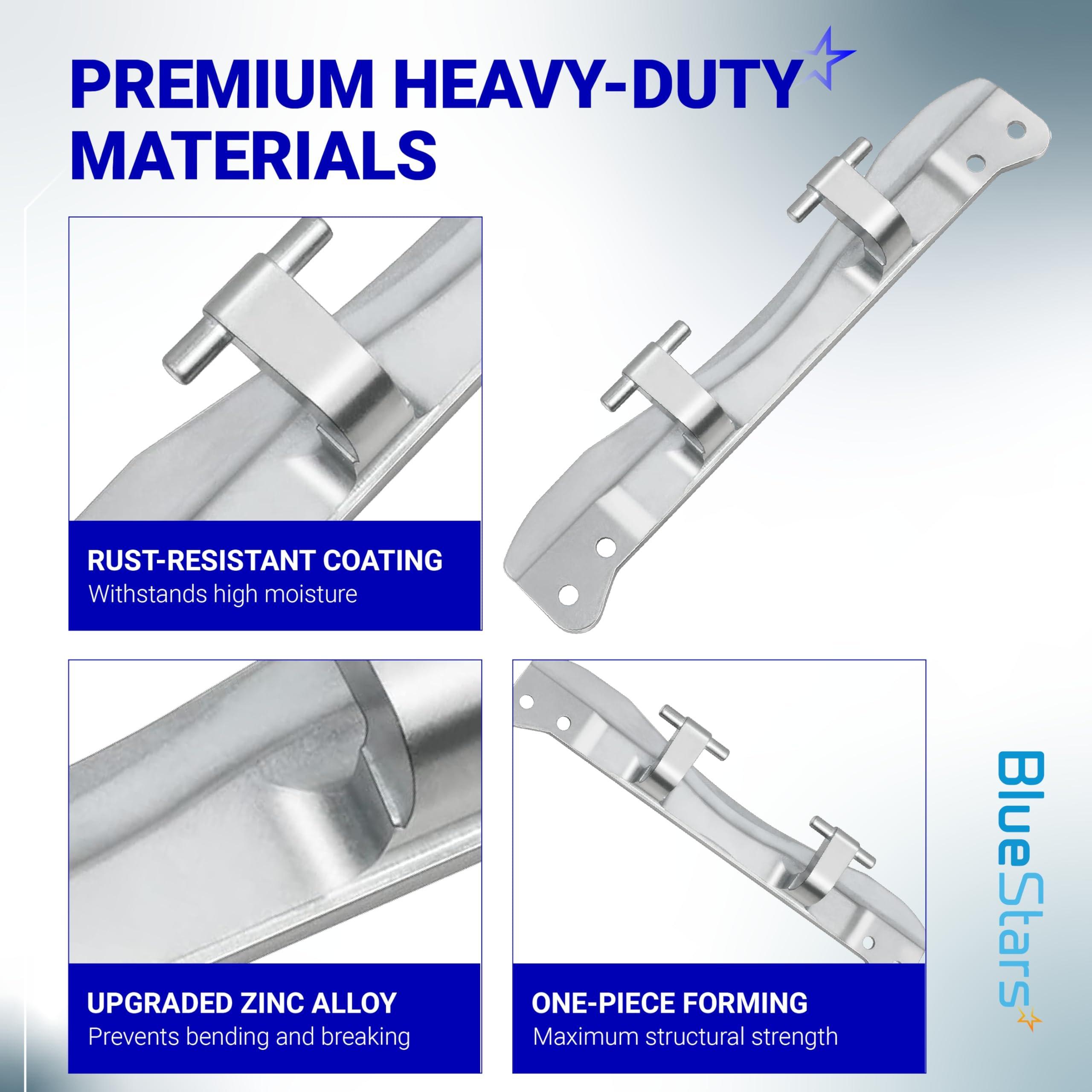 [Lifetime Warranty] W10208415 WPW10208415 Dryer Washer Door Hinge - Compatible for Whirlpool Maytag Kenmore Crosley Front Loader Dryer and Washer Hinges - Replaces 1872427 AP6017115 PS11750410 EA11750410 image 3