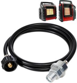 [Lifetime Warranty] [CSA Certified] Propane Fuel Filter F273699 with 6FT Hose & QCC1/Type1 Adapter, Fit Buddy Series, Mr.Heater Buddy & Big Buddy Heaters, Connect 20-45 lb Propane Tanks thumbnail 0