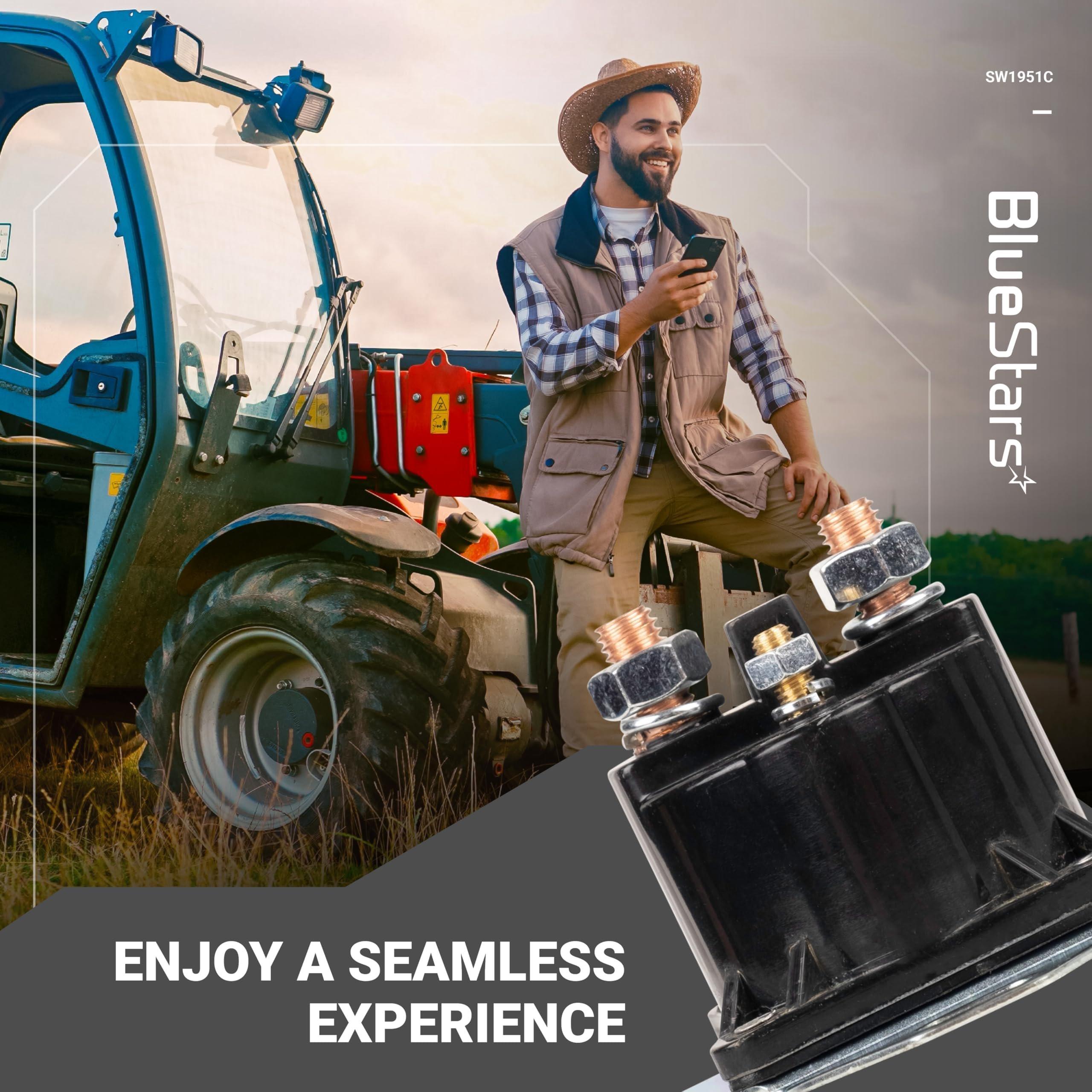 [Lifetime Warranty] SW1951C Heavy Duty Starter Solenoid Relay - Compatible with Ford F150 F250 F350 F450 F550 E150 E250 E350 Escort Bronco Mustang Ranger & Mercury & Lincoln - E5TZ-11450-A E9TZ-11450-B SW1951 image 6