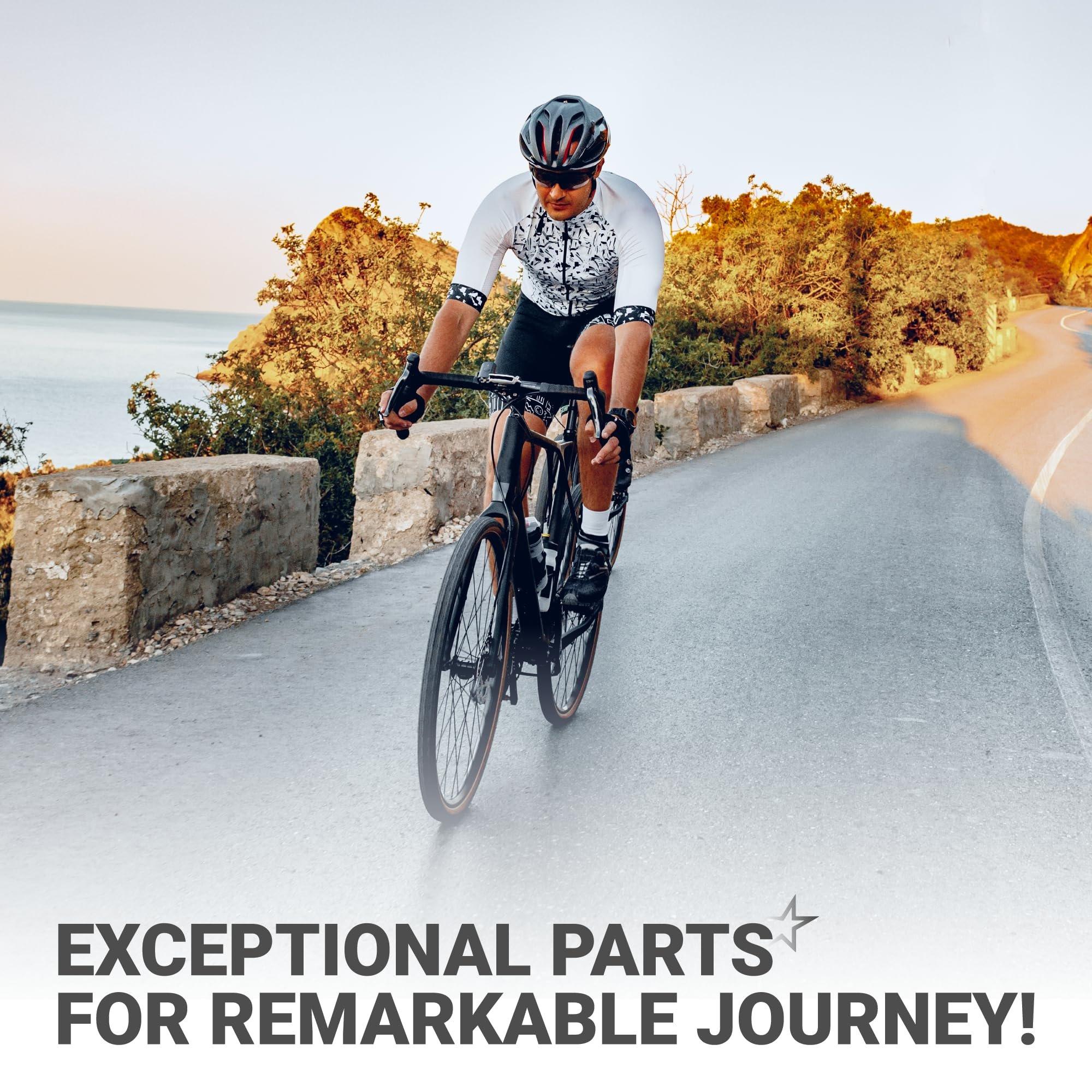 [Lifetime Warranty] Bike Cleats - Compatible with Shimano SPD & Look X-Track Pedals - Cycling Cleat for Cycling Shoes Suitable for Spinning Indoor Cycling Mountain Biking Outdoor Road Cycling - Pack of 2 image 8
