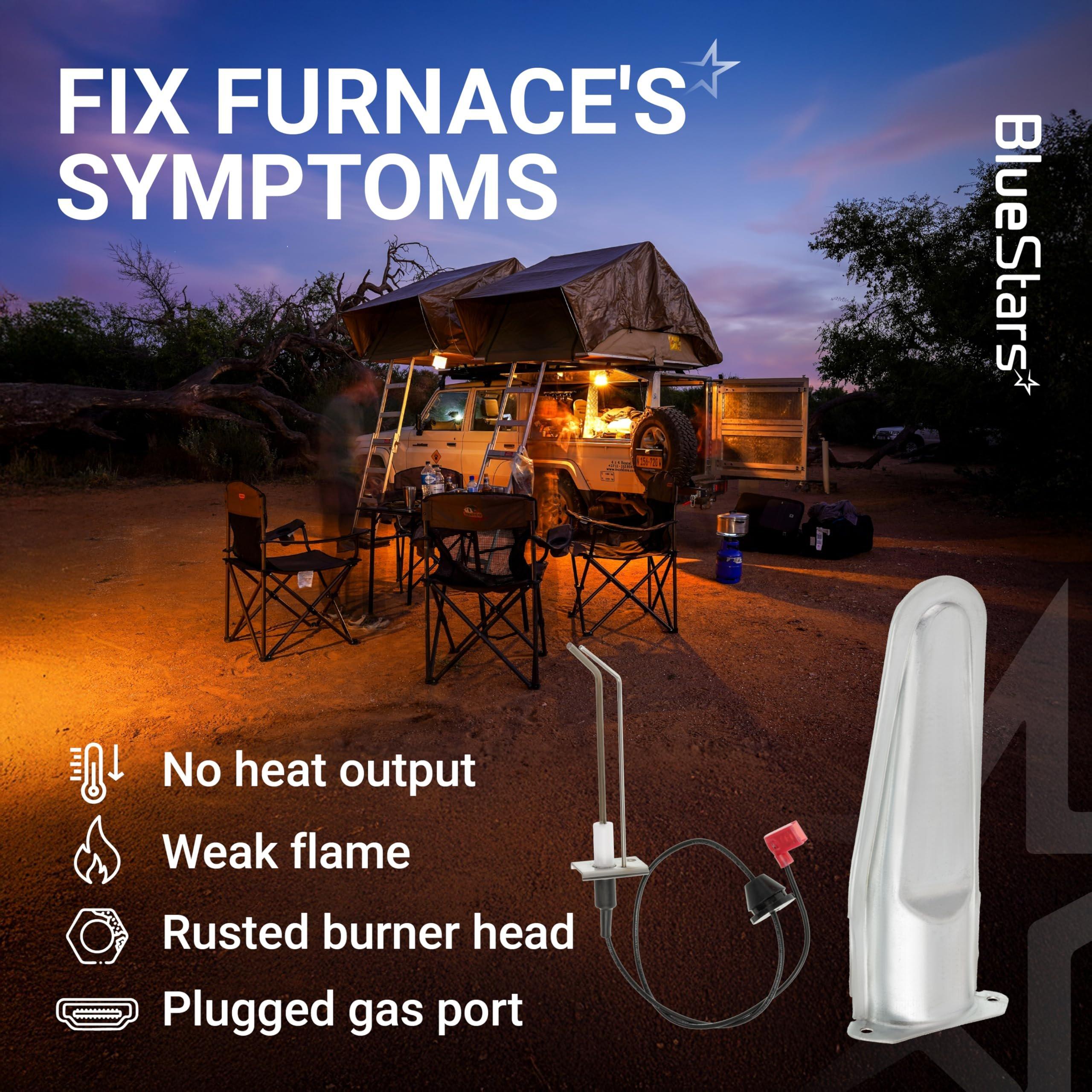 [Lifetime Warranty] 30268 36043 RV Burner Head and 35100 91788 Furnaces Ignitor Electrode Kit - Fit for Domestic Atwood Hydro Flame 79 85 AFS & AFM Series LPG Heaters Fireplaces Atwood RV Furnace image 5