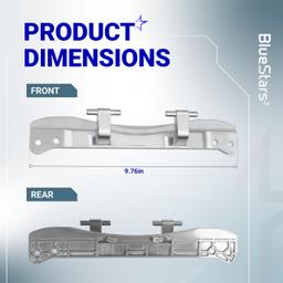 [Lifetime Warranty] W10208415 WPW10208415 Dryer Washer Door Hinge - Compatible for Whirlpool Maytag Kenmore Crosley Front Loader Dryer and Washer Hinges - Replaces 1872427 AP6017115 PS11750410 EA11750410 thumbnail 1