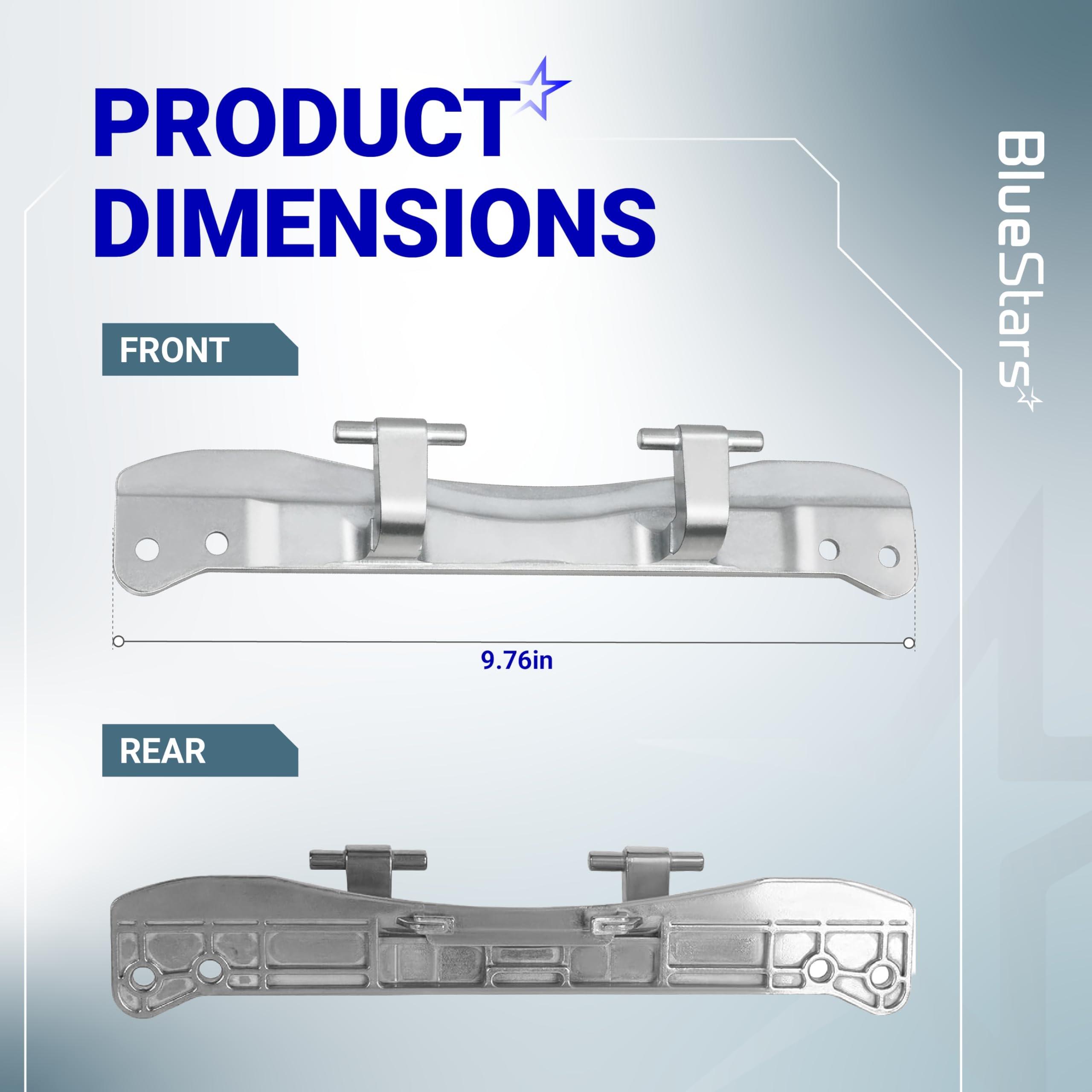 [Lifetime Warranty] W10208415 WPW10208415 Dryer Washer Door Hinge - Compatible for Whirlpool Maytag Kenmore Crosley Front Loader Dryer and Washer Hinges - Replaces 1872427 AP6017115 PS11750410 EA11750410 image 1