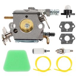 [Lifetime Warranty] 1950 2050 2150 Carburetor Kit - Compatible with Poulan 1900 2055 2175 2350 2450 2550 262 Wild Thing 545081885 530069703 C1Q-W8 C1Q-W14 WT-891 WT-324 Air Filter Fuel Line Spark Plug thumbnail 0