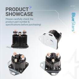 [Lifetime Warranty] SW1951C Heavy Duty Starter Solenoid Relay - Compatible with Ford F150 F250 F350 F450 F550 E150 E250 E350 Escort Bronco Mustang Ranger & Mercury & Lincoln - E5TZ-11450-A E9TZ-11450-B SW1951 thumbnail 3