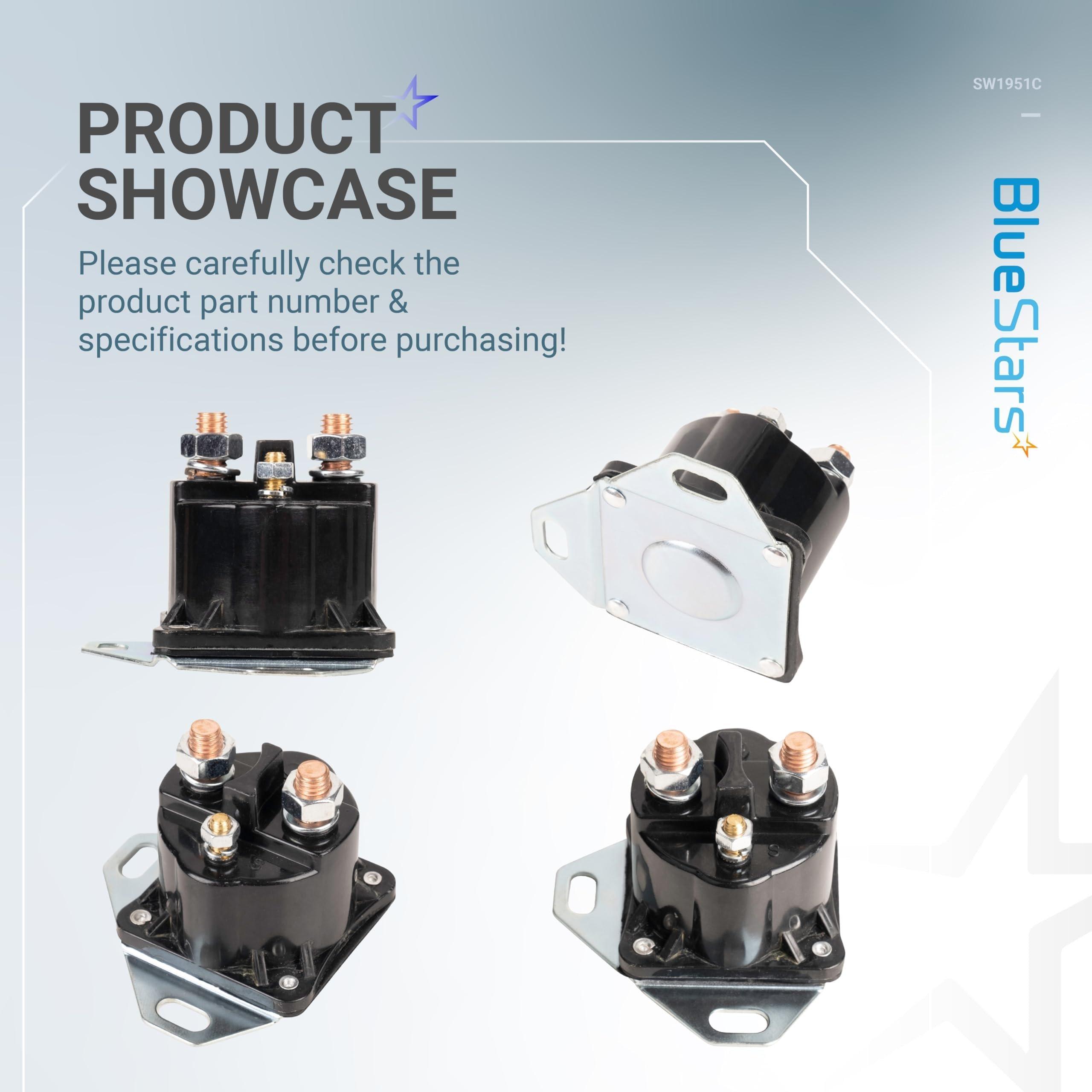 [Lifetime Warranty] SW1951C Heavy Duty Starter Solenoid Relay - Compatible with Ford F150 F250 F350 F450 F550 E150 E250 E350 Escort Bronco Mustang Ranger & Mercury & Lincoln - E5TZ-11450-A E9TZ-11450-B SW1951 image 3