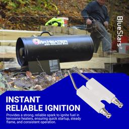 [Lifetime Warranty] SP-KFA1009 Heater Spark Plug - Fit for 120-210K Dyna Gl Dura Heat Thermoheat Heaters - Replace VE53F DFA400T2 KFA125DGD KFA125H KFA125L KFA125WH KFA170DGD KFA170WH KFA400DGD KFA400PF2 thumbnail 3