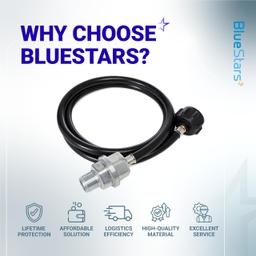 [Lifetime Warranty] [CSA Certified] Propane Fuel Filter F273699 with 6FT Hose & QCC1/Type1 Adapter, Fit Buddy Series, Mr.Heater Buddy & Big Buddy Heaters, Connect 20-45 lb Propane Tanks thumbnail 8