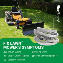 [Lifetime Warranty] 954-05078 Deck Belt Replacement for Cub Cadet 50-inch Deck ZT1 50 RZT 490-501-C070 Troy Bilt Mustang 754-05078 490-501-M070 Craftsman Z550 Z5600 Zero-Turn Mowers | 5/8 x 143.5 thumbnail 6