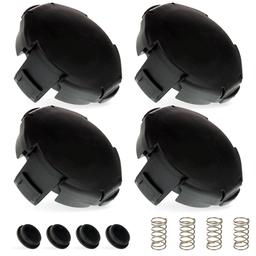 [Lifetime Warranty] Speed Feed 400 Trimmer Head Cap and Spring Kit - Compatible with Echo Weed Eater Head SRM-225 SRM-230 PAS-225 String Trimmer Echo Trimmer Parts X472000070 - Pack of 4 thumbnail 0
