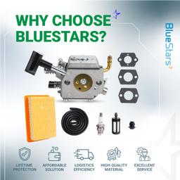 [Lifetime Warranty] BR420 BR340 Carburetor Kit - Compatible with Stihl BR340 BR380 BR400 BR420C BR320 SR320 SR340 SR380 SR400 SR420 Backpack Blower - Replace Stihl 4203-120-0601 thumbnail 10