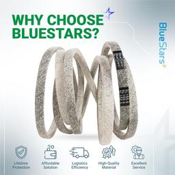 [Lifetime Warranty] 041-1560-00 Deck Belt - for 54-inch Deck Bad Boy MZ Magnum ZT Elite Maverick HD CZT Magnum Series 54" Zero Turn Mowers - Replaces 041156000 | 5/8" x 155.6" thumbnail 10