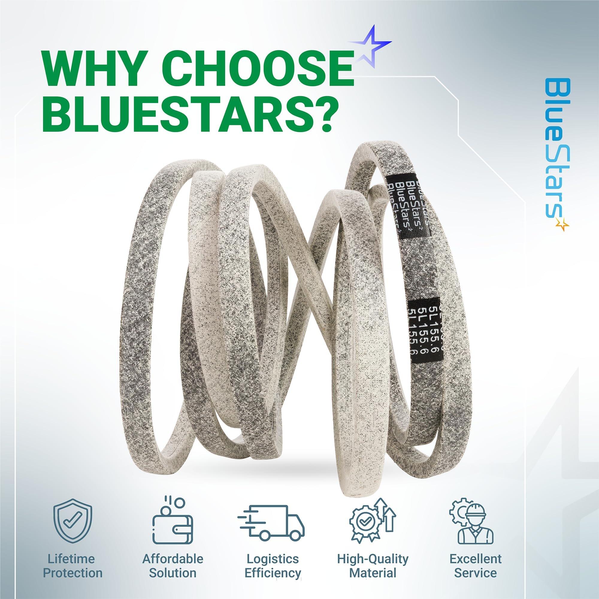 [Lifetime Warranty] 041-1560-00 Deck Belt - for 54-inch Deck Bad Boy MZ Magnum ZT Elite Maverick HD CZT Magnum Series 54" Zero Turn Mowers - Replaces 041156000 | 5/8" x 155.6" image 10