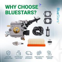 [Lifetime Warranty] Carburetor BR350 BR350Z - Compatible with Stihl BR430 BR450 SR430 SR450 Backpack Blower - Replace4244 120 0606, Carb Repair Kit Compatible with Zama C1Q-S210 C1Q-S210B C1Q-S209C thumbnail 10